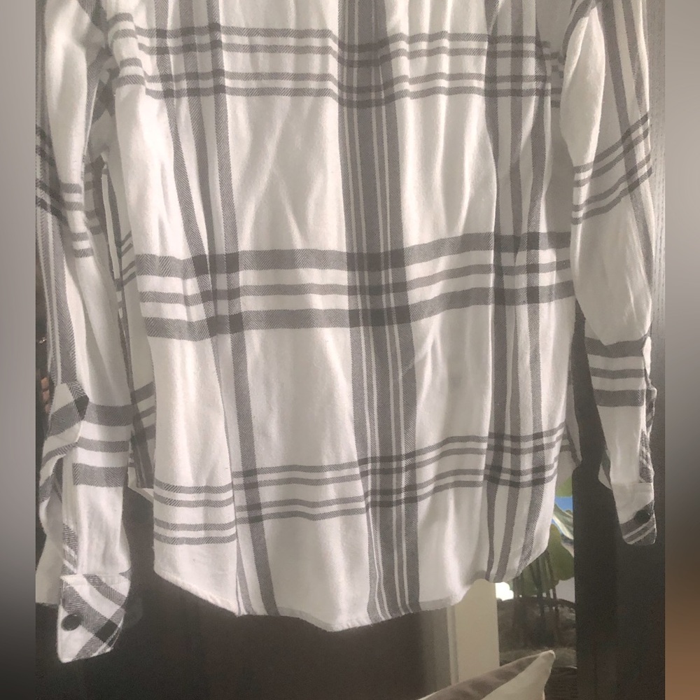 Rails Button Up Long Sleeve Flannel - image 6